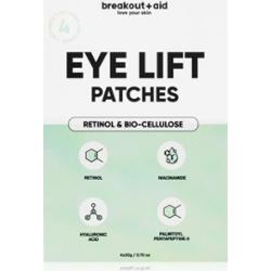 My White Secret Breakout+aid Lift przeciwzmarszczkowe plastry pod oczy z retinolem 4 szt.