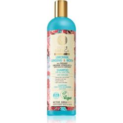 Natura Siberica Limonnik, Ginseng & Biotin szampon przeciw wypadaniu włosów 400 ml