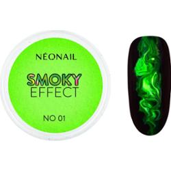 NEONAIL Efekt Smoky kolorowy puder do paznokci kolor nr 1 zielony 2 g
