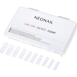 NEONAIL Tipsy do paznokci Sztuczne paznokcie typu Clear 120 sztuk