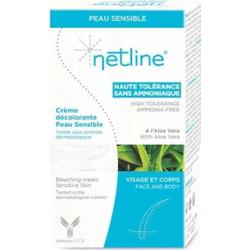 Netline Krem wybielający do skóry wrażliwej do twarzy i ciała 2x30ml