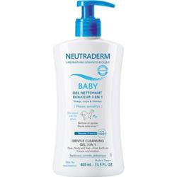 Neutraderm Baby Delikatny Żel Oczyszczający 3 w 1 Skóra Wrażliwa 400ml