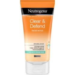 Neutrogena Clear & Defend Scrub - Peeling do twarzy dla skóry problematycznej - 150 ml