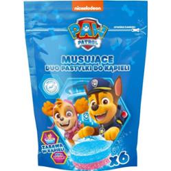 Nickelodeon Paw Patrol Bath Pills kolorowe tabletki musujące do kąpieli 6x20 g