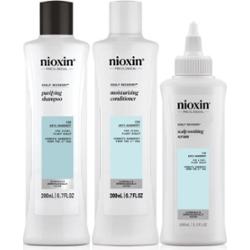Nioxin Scalp Recovery - Zestaw przeciwłupieżowy - Łuszcząca i swędząca skóra głowy 3 szt