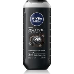 NIVEA MEN Active Clean żel pod prysznic dla mężczyzn 250 ml