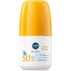 NIVEA Mleczko brązujące w roll-onie dla dzieci Sensitiv SPF 50+ 50 ml