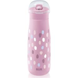 NUK Mini-Me Flip Sportowa Butelka Różowa 12m+ 450ml