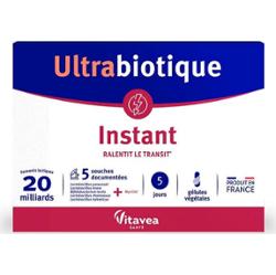 Ultrabiotic - Natychmiast Spowalnia Transport 10 kapsułek