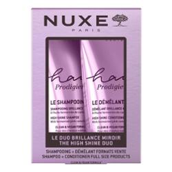 Nuxe Prodigious Brillance Mirror Szampon 200ml + Brillance Detangler 200ml