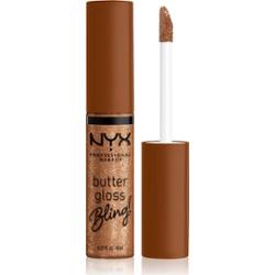 NYX Profesjonalne masło do makijażu Gloss Błyszczyk do ust Bling Glossy Lip Gloss Color 04 Pay Me In Gold 8ml