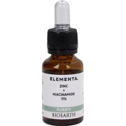Bioearth ELEMENTA PURIFY Cynk + Niacynamid 11% 30 ml