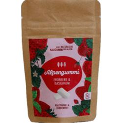 Alpengummi Guma do żucia - Truskawka i Bazylia 12 g