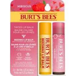 Burt's bees Zestaw z barwionym balsamem do ust i woskiem pszczelim