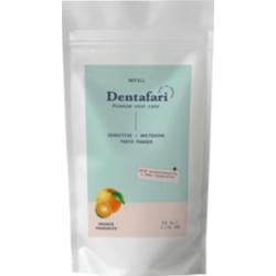 Dentafari Pasta do zębów w proszku - Pomarańcza i Zielona Mandarynka, 50 g