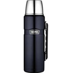 Thermos Styl Butelki Thermos do napojów z uchwytem - granatowy 1,2 l