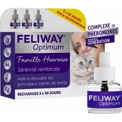 Feliway Optymalne ładowanie dla elektrycznego dyfuzora wzmocnionego Serenity Cat 3x48ml