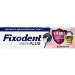 Fixodent Pro Plus Krem klejący do protez całkowitych i częściowych Bariera 40g