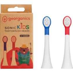 georganics Geoper Sonic Końcówki do Szczoteczki Do Zębów Dla Dzieci 2szt
