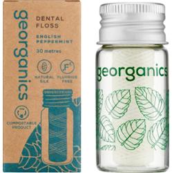 georganics Nić dentystyczna o zapachu mięty pieprzowej