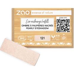 Zao Make Up Cień do powiek w opakowaniu prostokątnym, 121 Pearly Ivory (1,30 g)