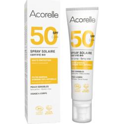 Acorelle Spray do opalania bez zapachu SPF 50 100 ml