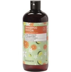 Bioearth Szampon pod prysznic 2w1 Kwiat pomarańczy i bergamotka 500 ml Wielkość rodziny