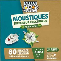 Aries Elektryczny dyfuzor na komary + uzupełnienie 10 tabletek 1 szt