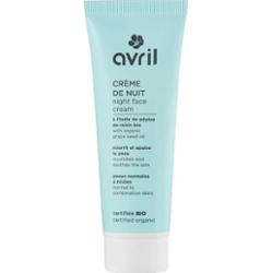 Avril Organiczny krem na noc z olejem z pestek winogron Skóra normalna mieszana 50ml