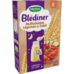 Blédina Cereales Du Soir Multicereales Warzywa Słońca 8 Miesięcy Blediner 240g