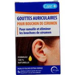 Care+ Krople do zatyczek do woskowiny 10ml