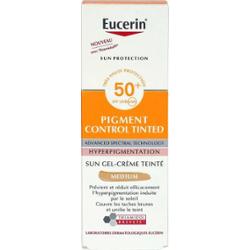 Eucerin Pigment przeciwsłoneczny Control Żel-krem SPF50+ odcień 50ml