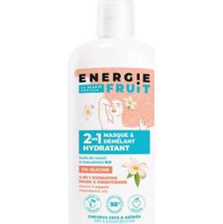 Energie Fruit 2 w 1 Organiczna maska do włosów Monoi i olej makadamia Abime 300ml