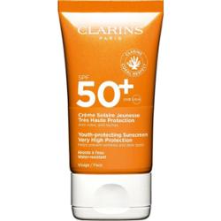Clarins Sun Care Youth-Protecting Sunscreen krem do opalania twarzy SPF 50+ 50 ml