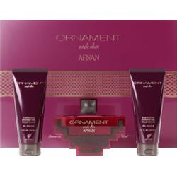 Afnan Ozdoba Purple Allure Zestaw upominkowy EDP 100ml, żel pod prysznic 100ml i balsam do ciała 100ml - 100ml