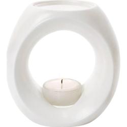 Primavera Ceramic Aromalampa w kolorze kremowo-białym