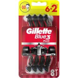 Gillette Blue3 (8 sztuk) - Jednorazowe maszynki do golenia dla mężczyzn