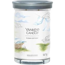 Yankee Candle Szklana świeca Clean Bawełna Signature (czysta bawełna) - 567,0 g