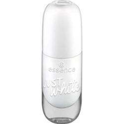 Essence Cosmetics Żelowy lakier do paznokci kolorowy 33-Just White 8ml