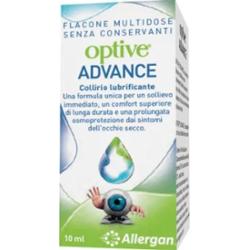 Abbvie srl Optive Krople nawilżające do oczu Advance Allergan 10ml