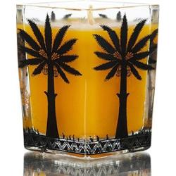 Ortigia Świeca kwadratowa z czarnego bursztynu 170 g