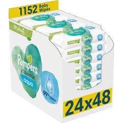 Pampers Harmonie Aqua Baby Chusteczki nawilżane 24x48 szt.
