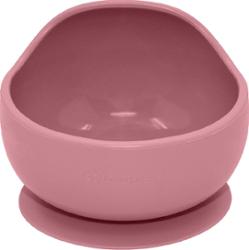 Petite&Mars Take&Match Miska silikonowa z przyssawką Dusty Rose 6 miesięcy+ 360 ml