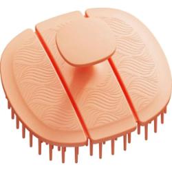 Poniks Blackomb BlissBrush DS309 - antybakteryjny masażer do mycia włosów, pomarańczowy