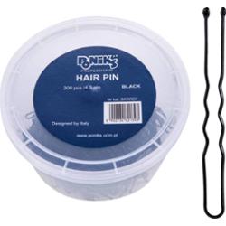 Poniks spinki do włosów fryzjerskie, czarne, 4,5 cm, 300 sztuk