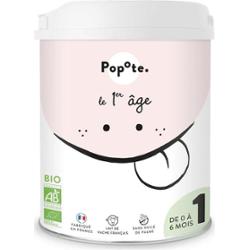 Popote Organiczne mleko 1. wieku od 0 do 6 miesiąca życia 800g