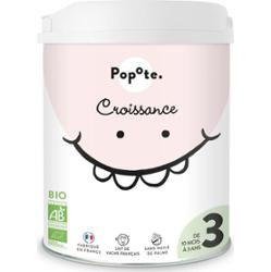 Popote Organiczne mleko dla niemowląt w wieku 3 lat od 10 miesięcy do 6 lat 800 g