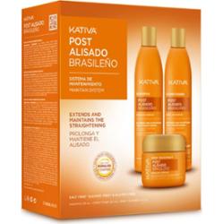 Zestaw do brazylijskiego prostowania Kativa Poczta 2 x 225ml + 150ml