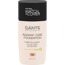 Sante Podkład Radiant Care Foundation, 06 Warm Beige (30 ml)