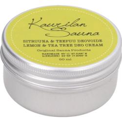 Kaurilan sauna Wegański krem dezodorujący z cytryną i drzewem herbacianym (50 ml)